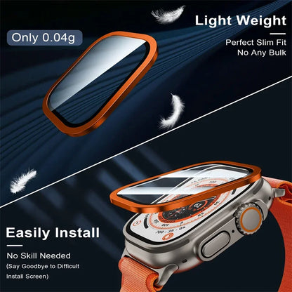 2-Pack Apple Watch Ultra Tempered Glass Protector