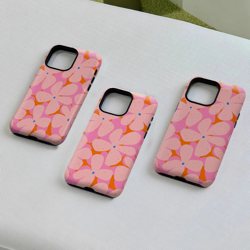 TangerineBloom Mag | Tough Floral Case