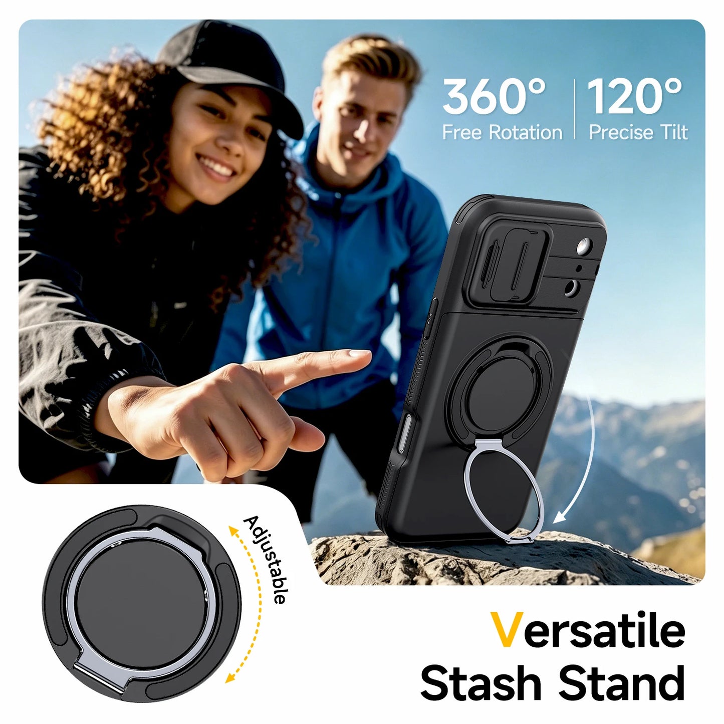 MagSafe Wallet Stand iPhone Case