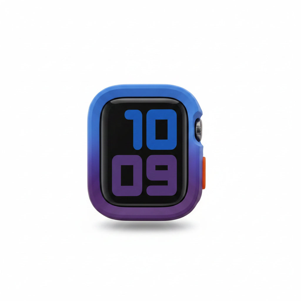 Soft Silicone Apple Watch Bumper Case