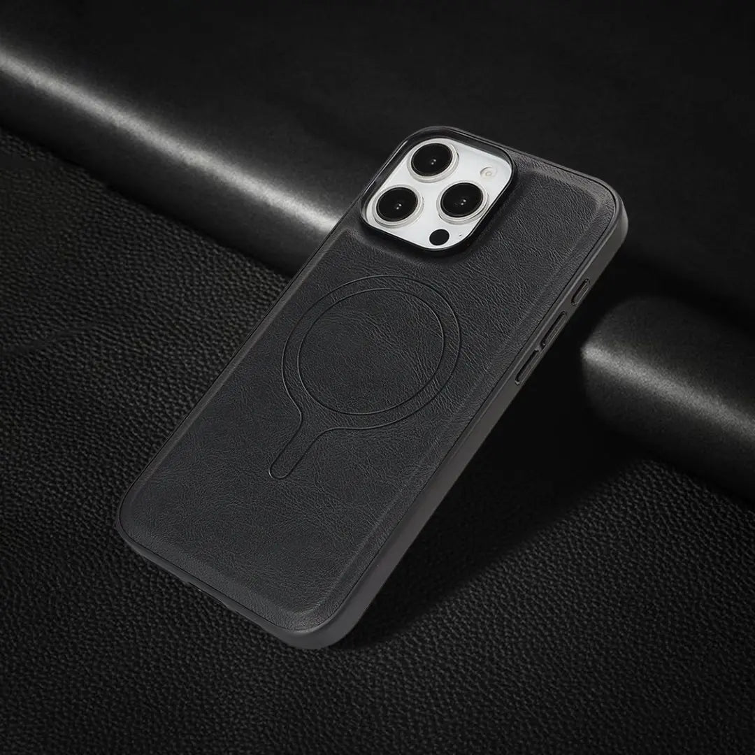 LeatherMag Elite | MagSafe Leather Case