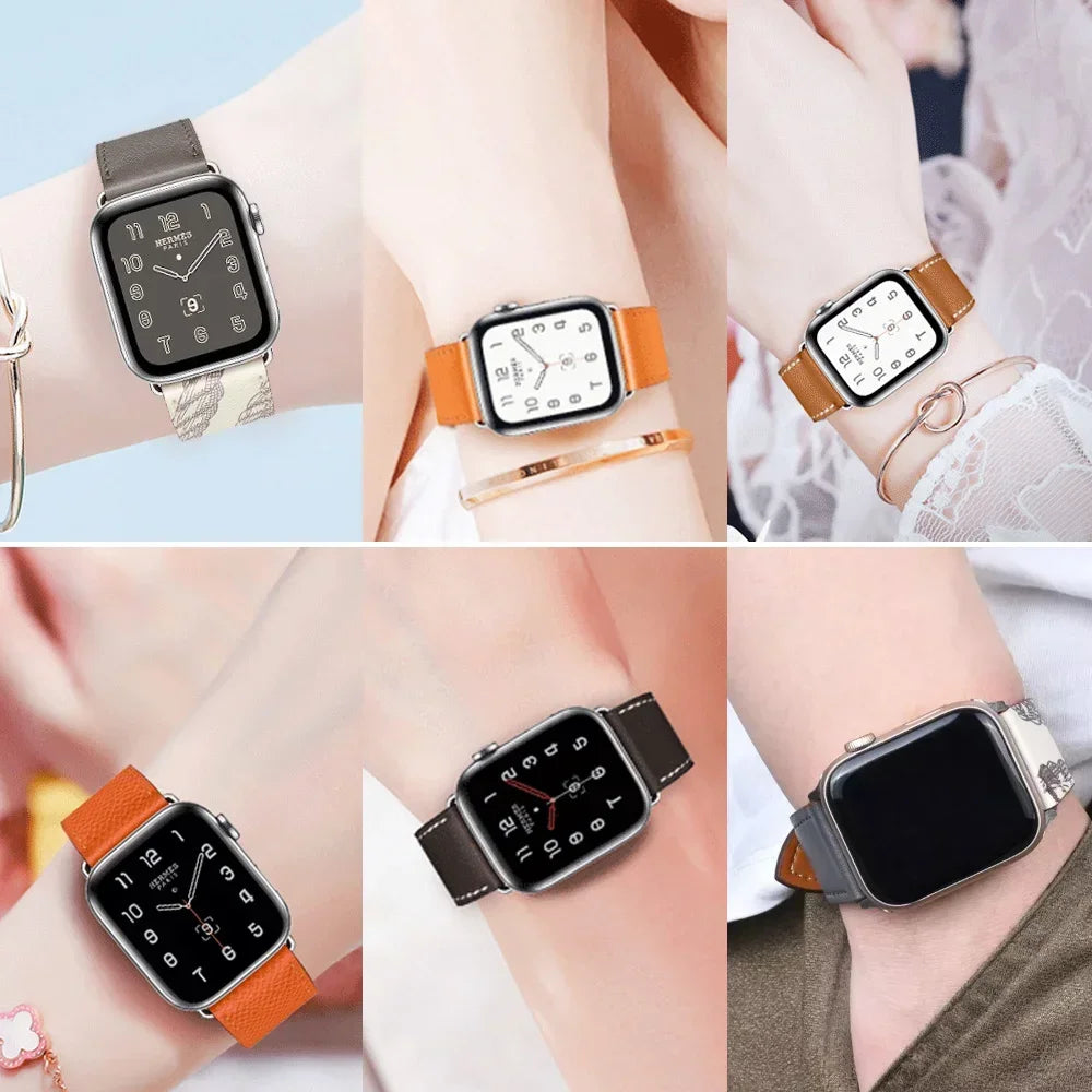 Sport Leather Apple Watch Band