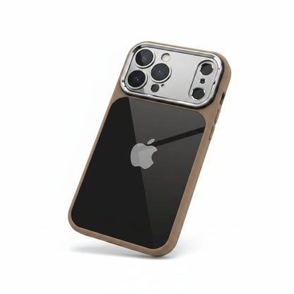 Orange Transparent Bumper iPhone Case