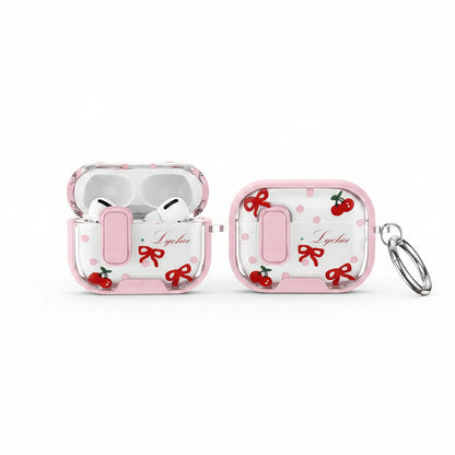 Crystal Clear Lock AirPods Case