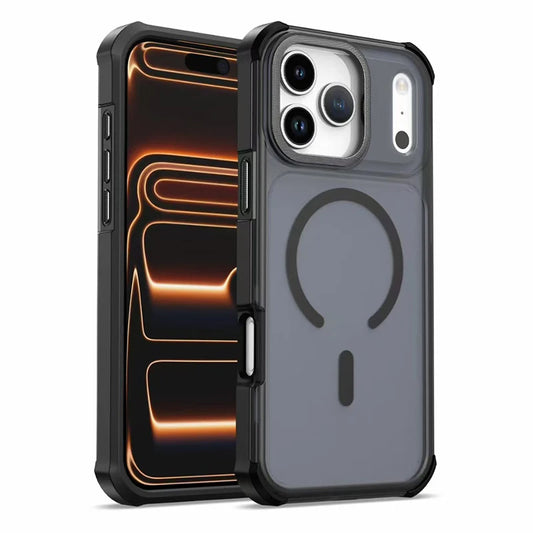 Color Block MagSafe Anti-Drop iPhone Case