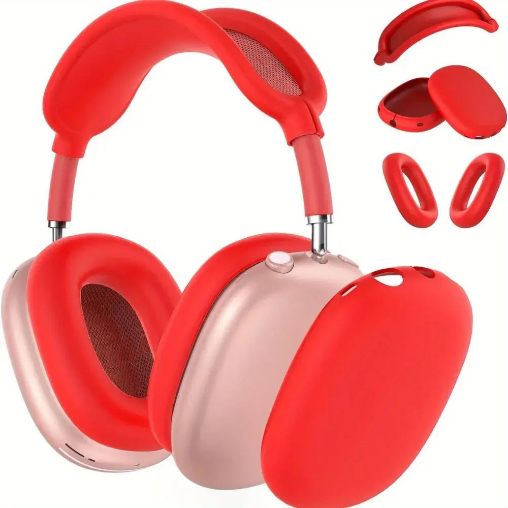 3-in-1 Silicone AirPods Max Protective Case