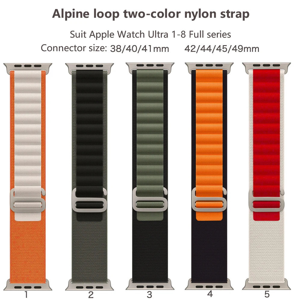 SummitTrail | Alpine Nylon Band For Apple Watch