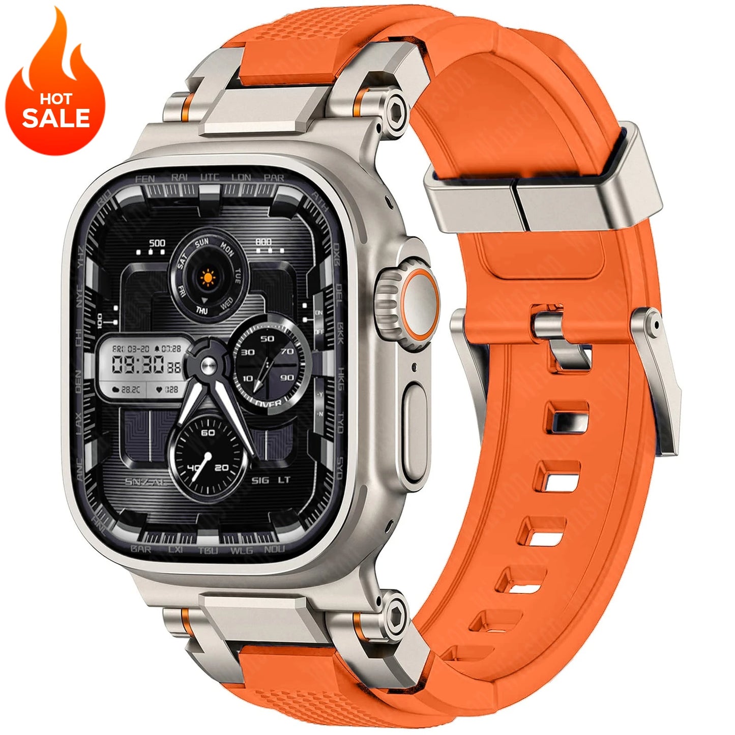 Men's Sport TPU Apple Watch Band