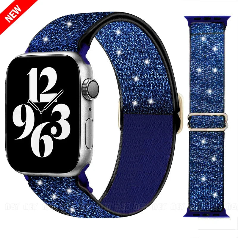 Nylon Elastic Solo Loop Band for Apple Watch
