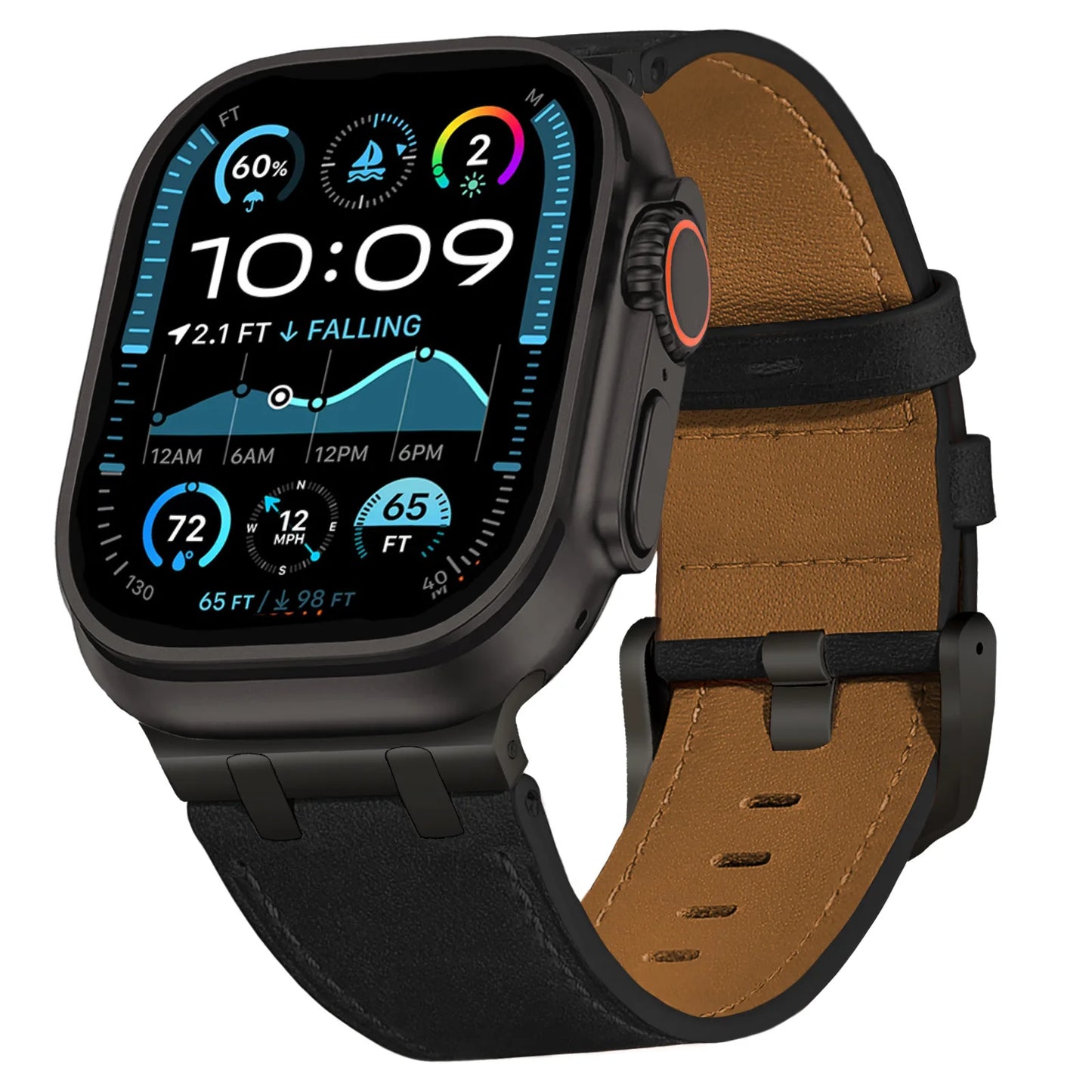 Luxury Leather Apple Watch Band