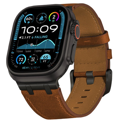 Luxury Leather Apple Watch Band