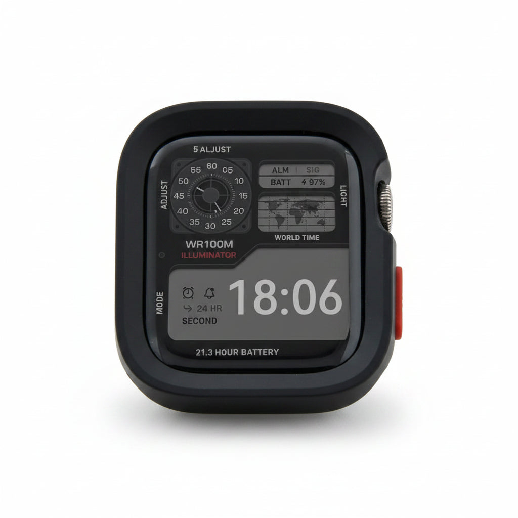 Soft Silicone Apple Watch Protective Case