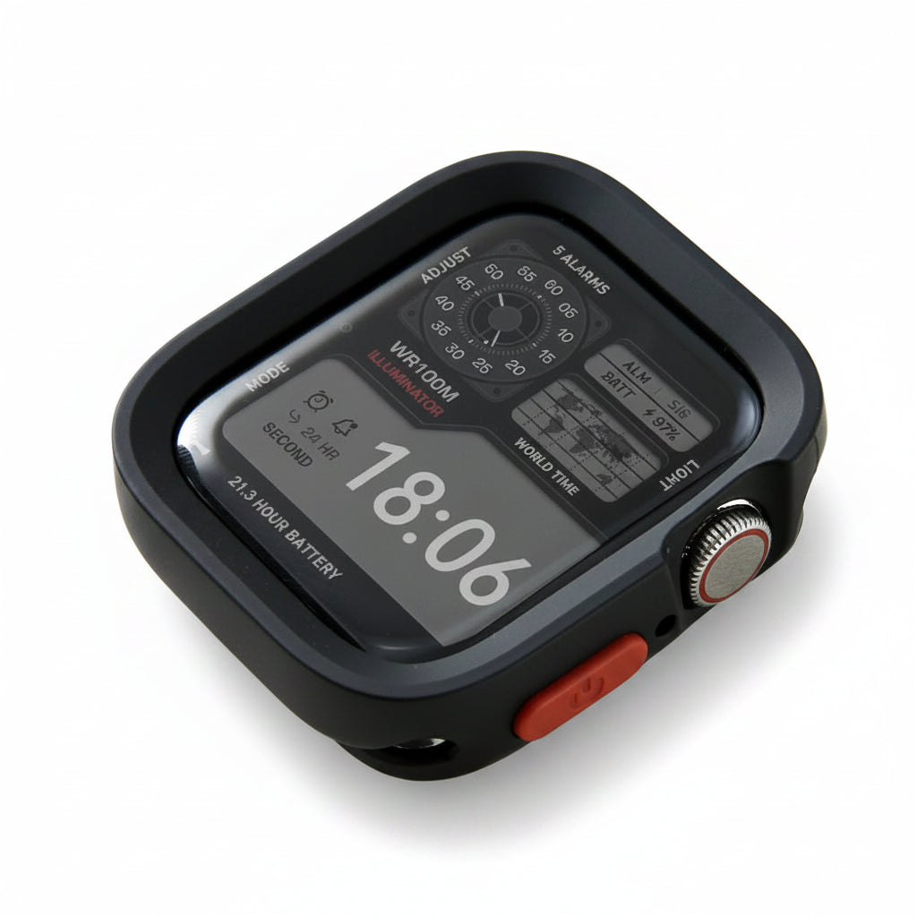 Soft Silicone Apple Watch Protective Case