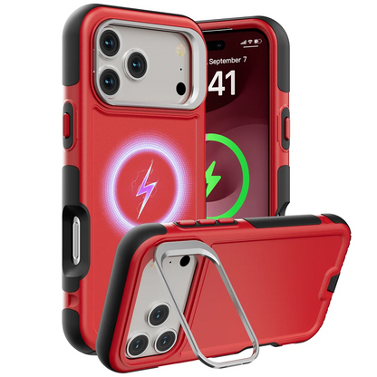 Heavy Duty MagSafe Metal Ring iPhone Case