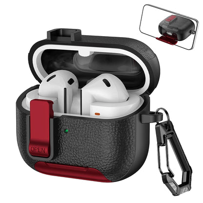 Samsung Galaxy Buds3 Pro Leather Lock Case