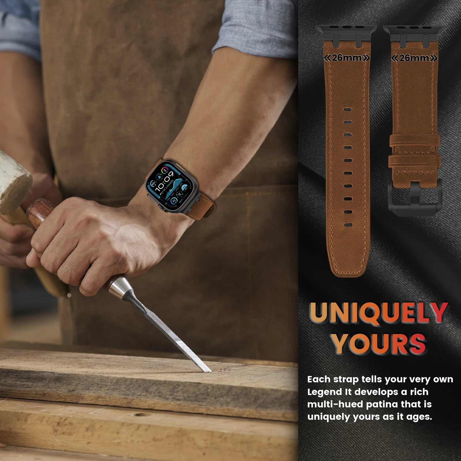 TitanLeather Elite | Luxury Watch Band
