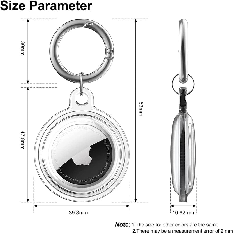 Waterproof AirTag Protective Keychain Case