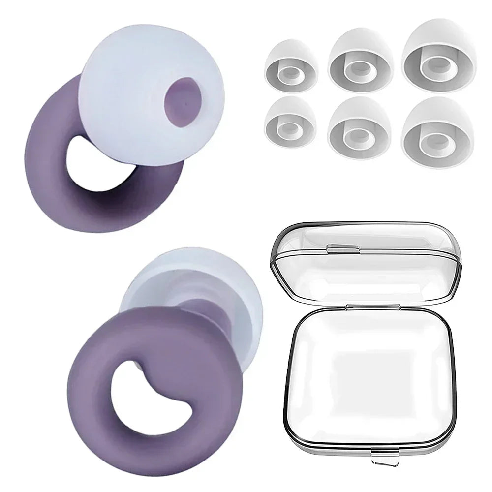 Silicone Noise-Reducing Earplugs