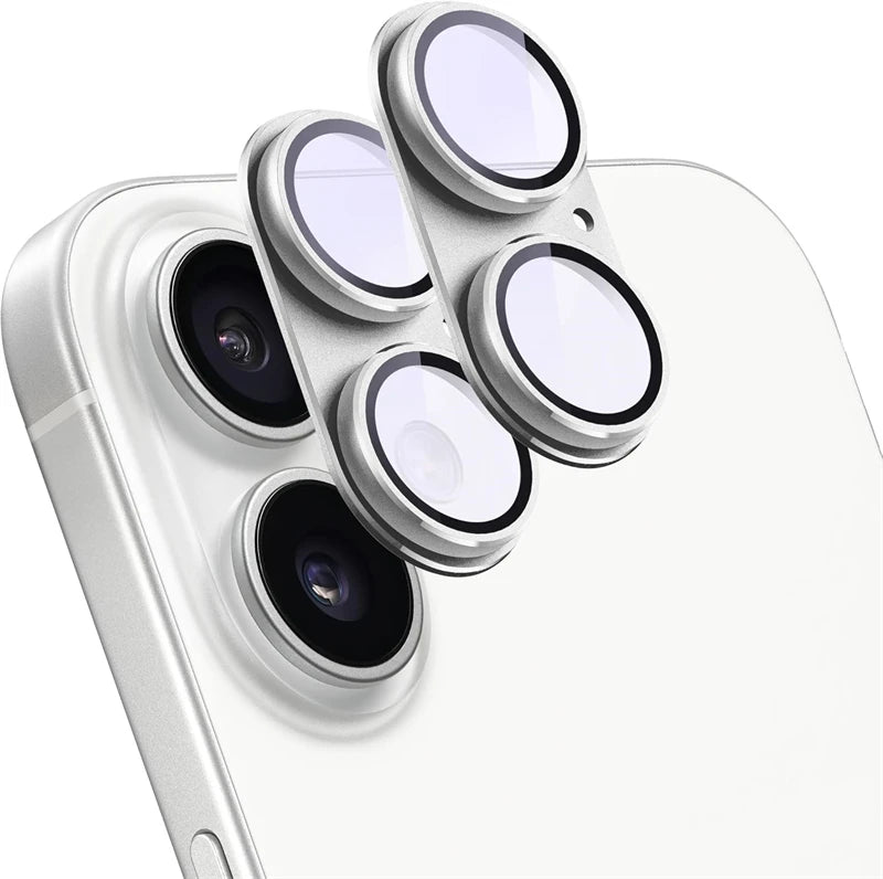 2-Pack Metal Camera Lens Protector for iPhone