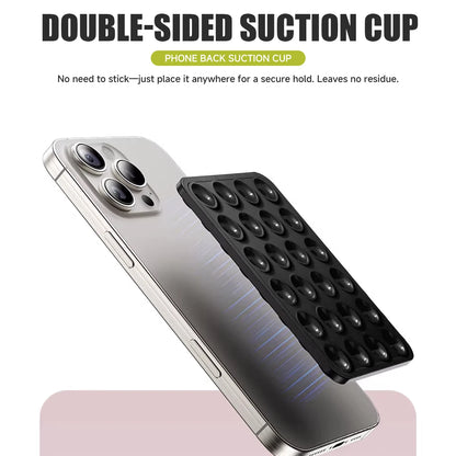 Double-Sided Silicone Suction Phone Mount