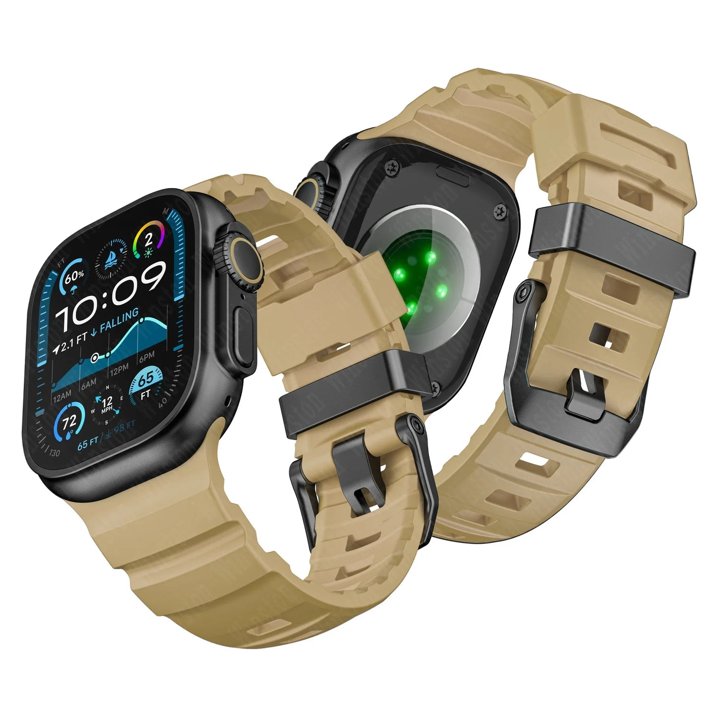 Fluorescent Sport Silicone Apple Watch Band