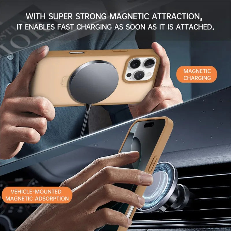 TitanRing | MagSafe Metal Kickstand Case