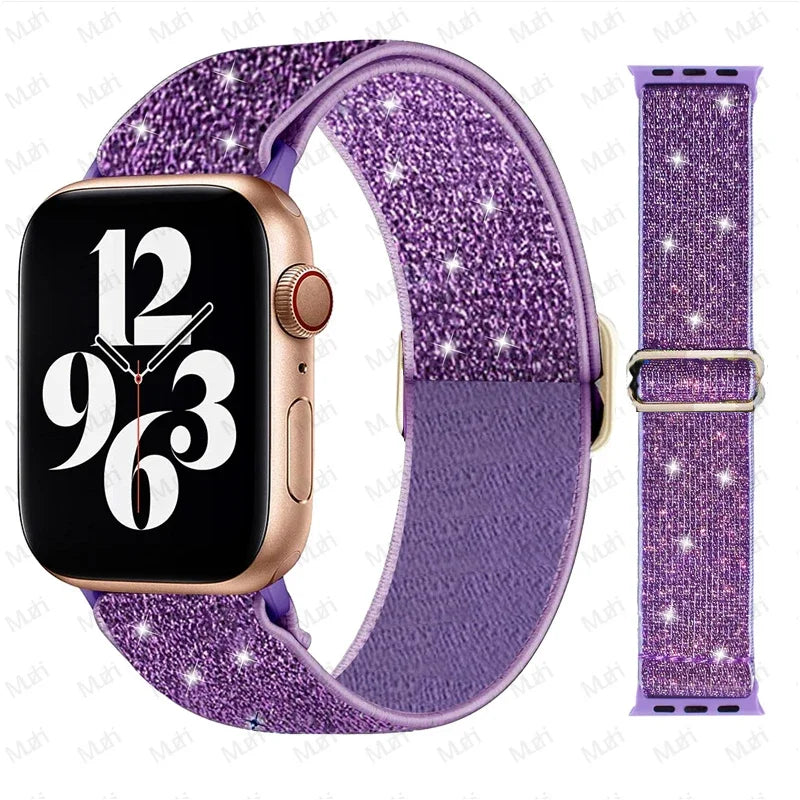 Nylon Elastic Solo Loop Band for Apple Watch