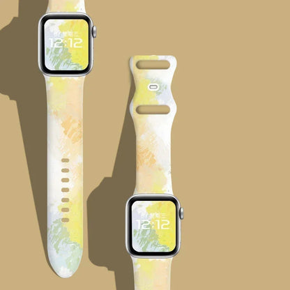 Black Unity Silicone Apple Watch Band