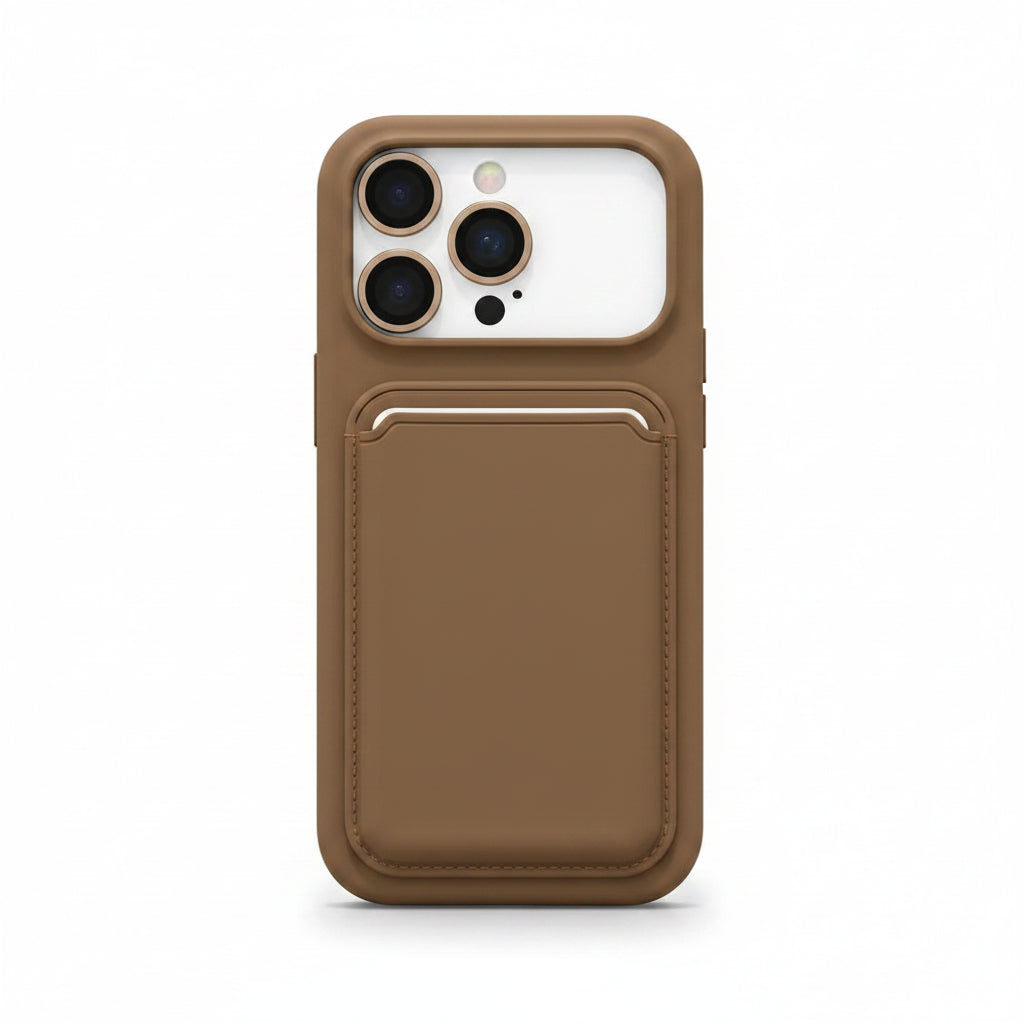 MagSafe Silicone Wallet iPhone Case