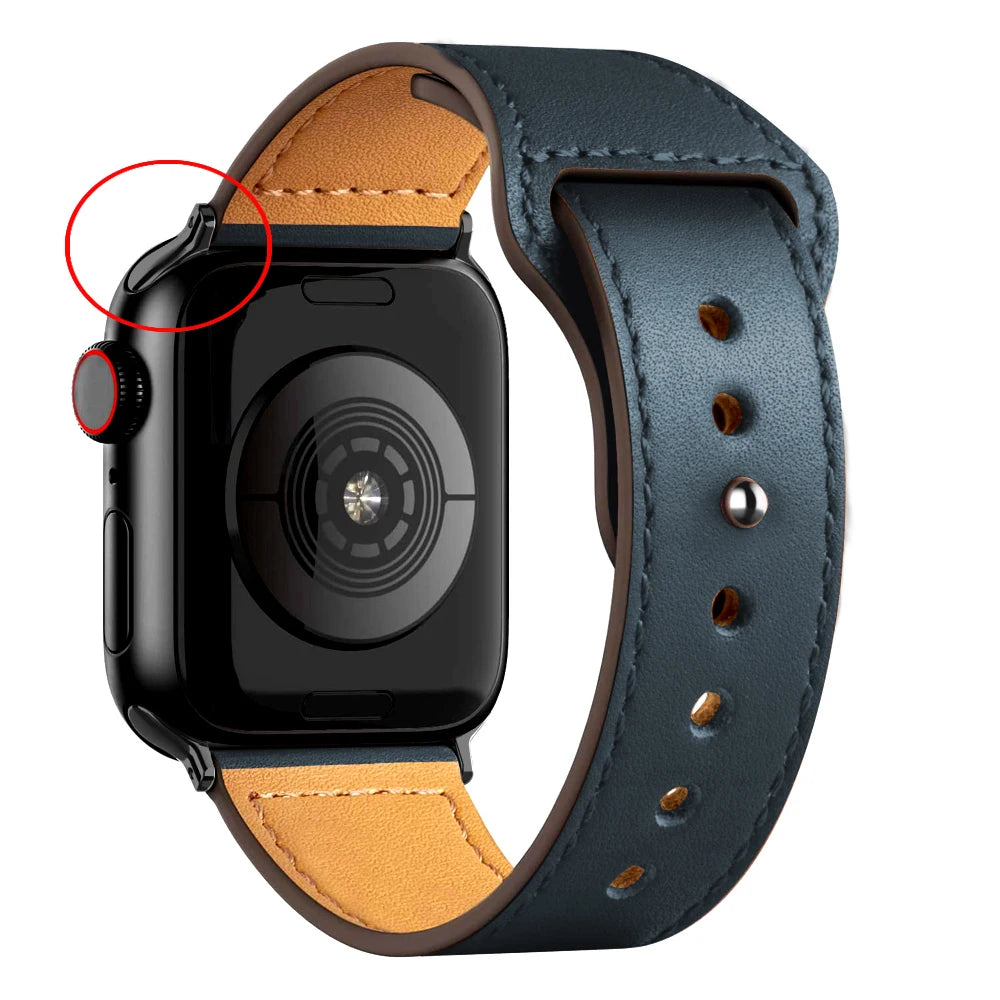 Classic Leather Apple Watch Band