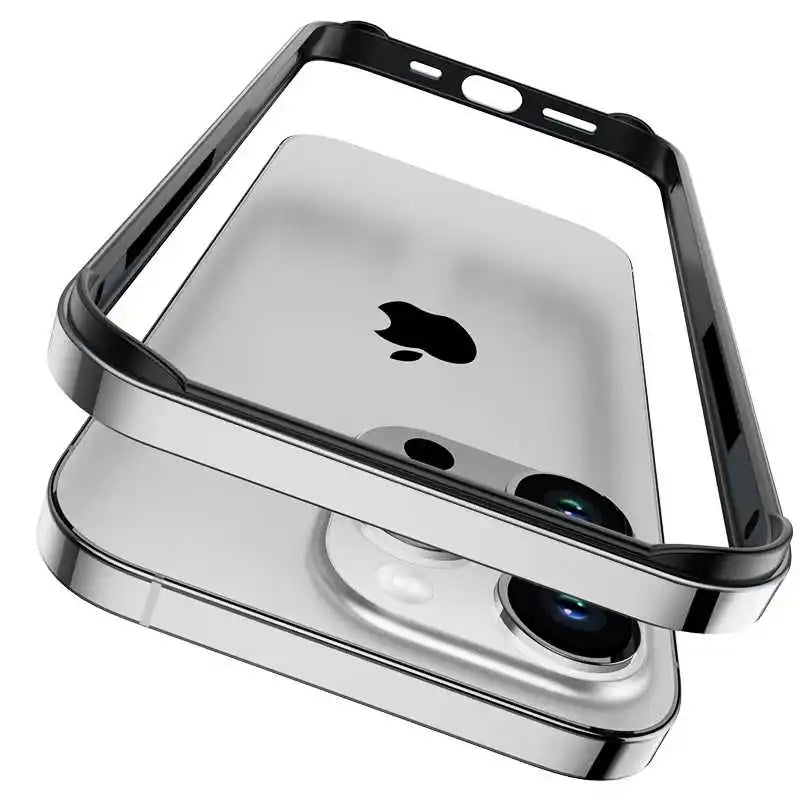 Aluminum Frame Metal Bumper iPhone Case