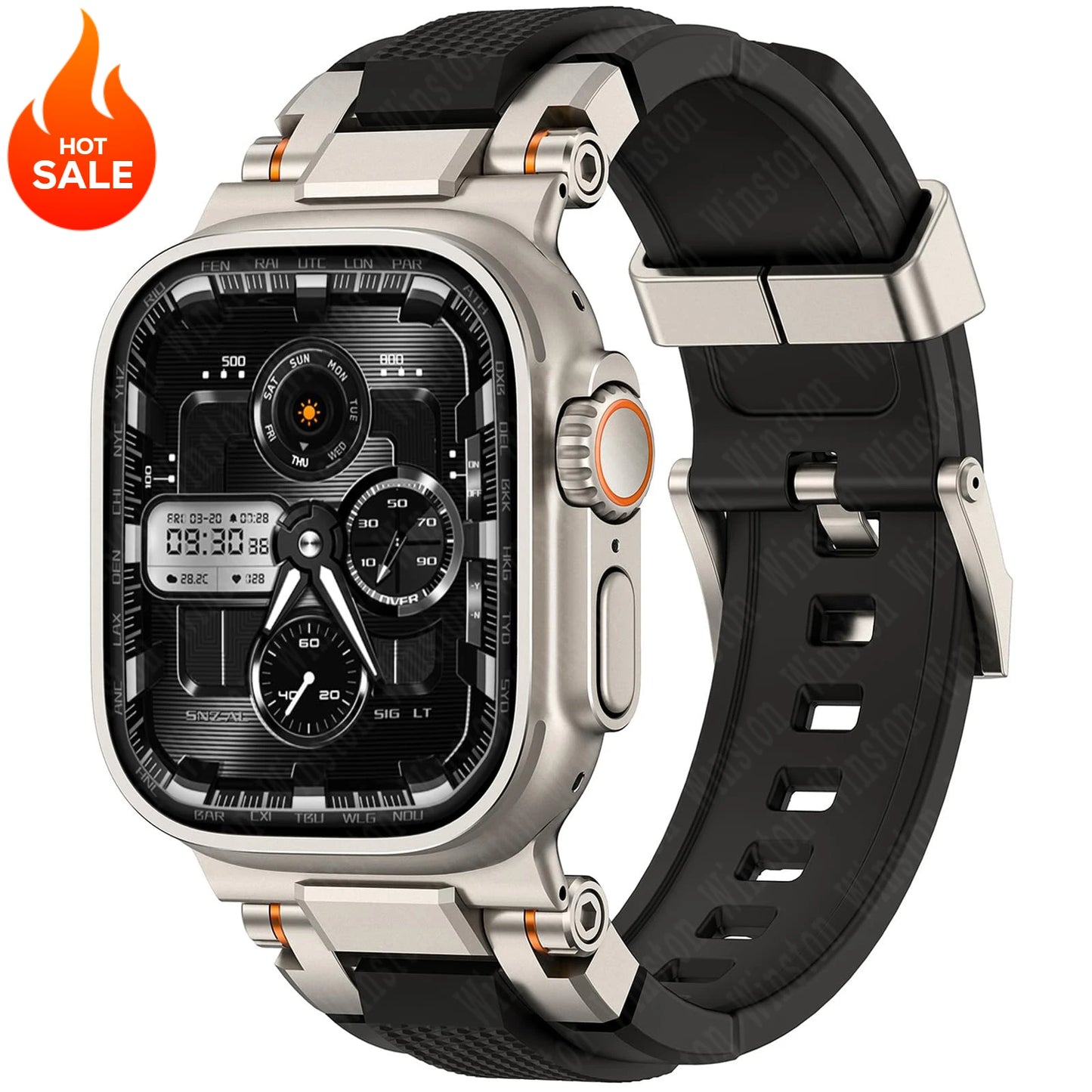 Men's Sport TPU Apple Watch Band