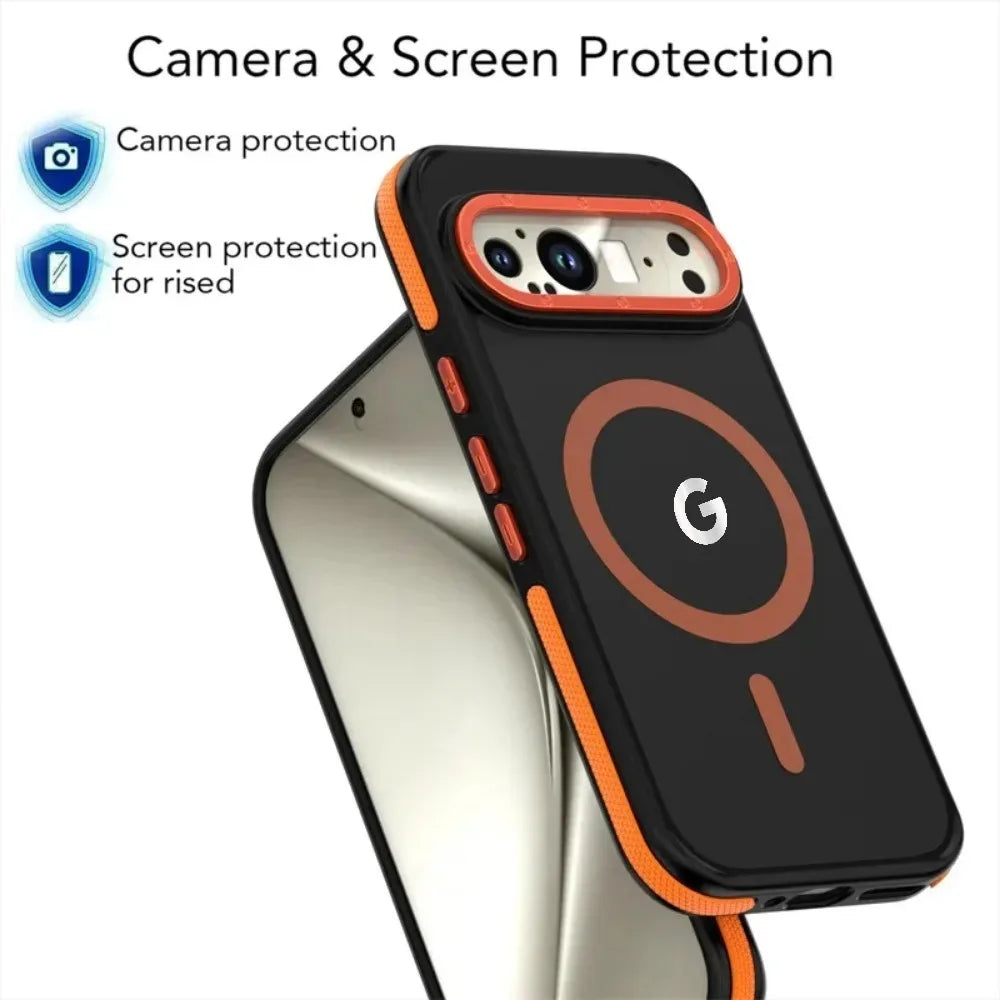 Luxury MagSafe Rugged Case for Google Pixel