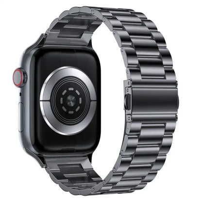 Stainless Steel Strap for Apple Watch band 44mm 45mm 38-42-40-41mm Metal link Bracelet iWatch series 10 8 7 6 5 4 3 se Ultra 49m