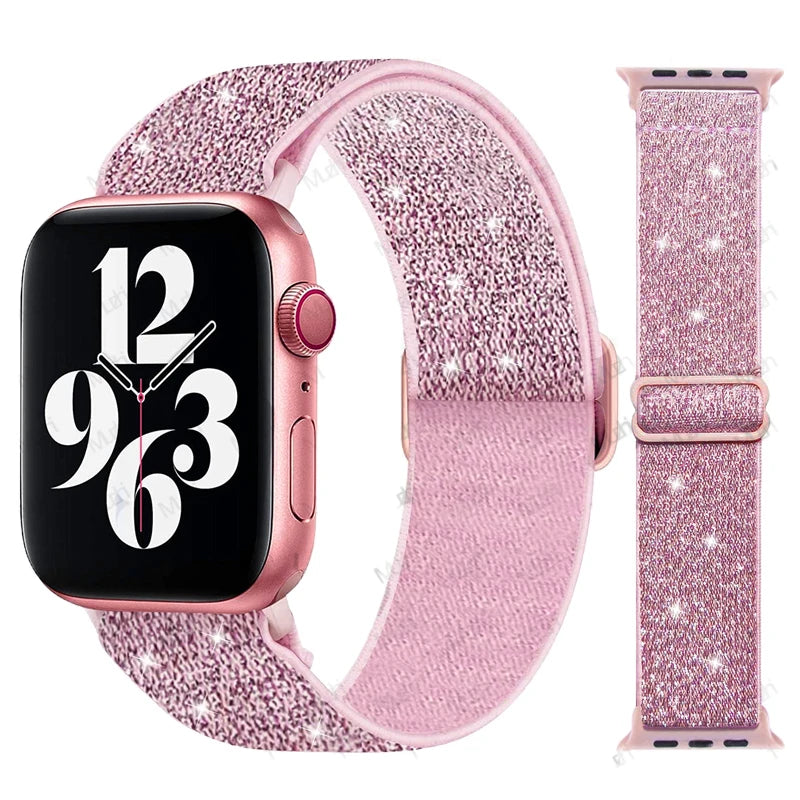 Nylon Elastic Solo Loop Band for Apple Watch