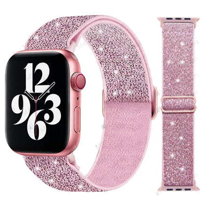Nylon Elastic Solo Loop Band for Apple Watch