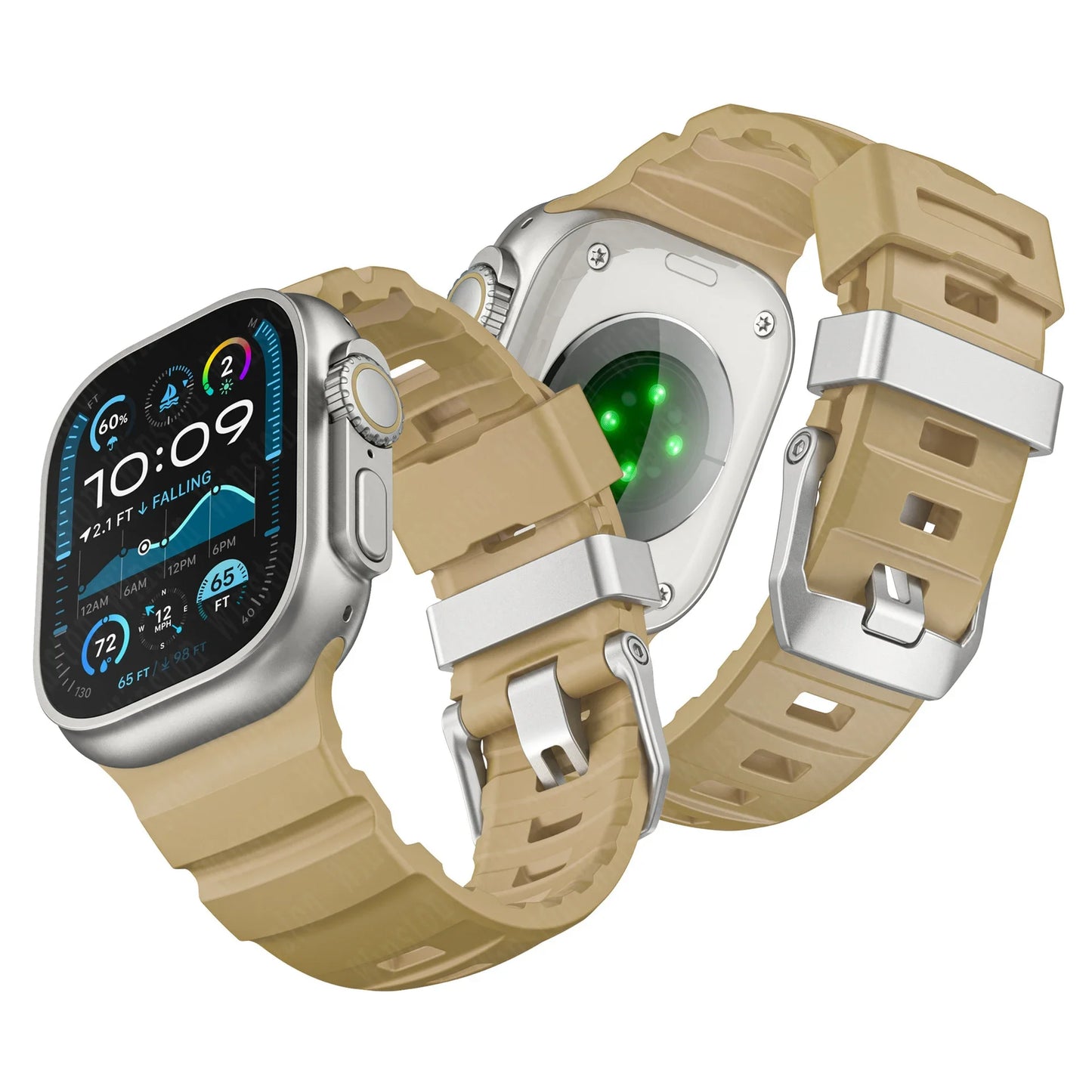 Fluorescent Sport Silicone Apple Watch Band