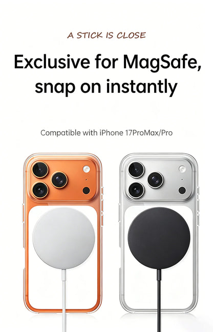 MagSafe Clear Shockproof iPhone 17 Pro Max Case
