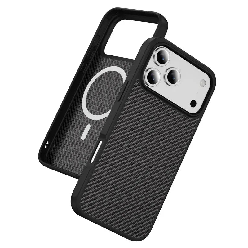 Funda para iPhone de fibra de carbono con MagSafe