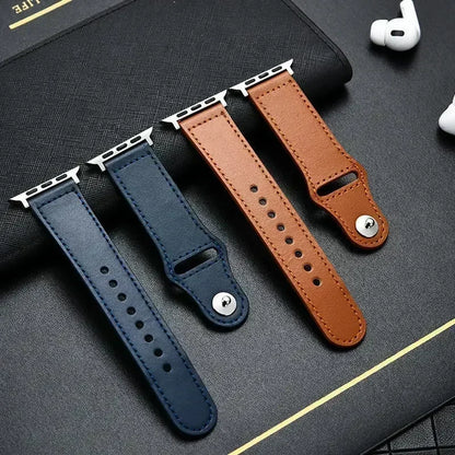Business Leather Apple Watch Band