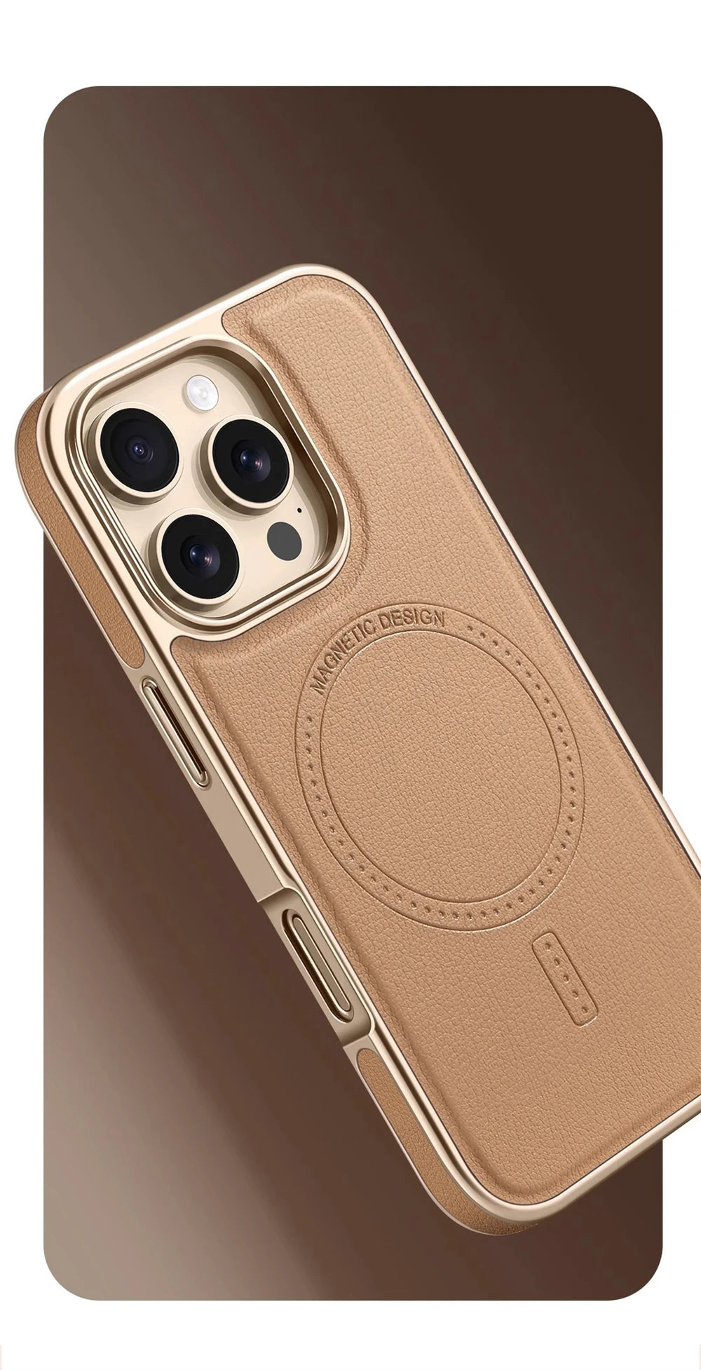 ExecutiveShield | MagSafe Leather Case