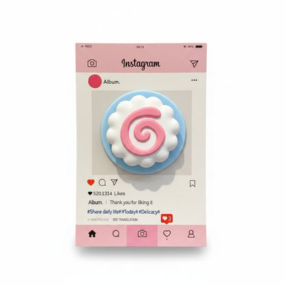 Cute Fish Cake MagSafe Phone Grip