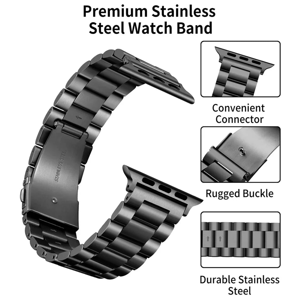 SteelMaster Elite | Stainless Steel Watch Band