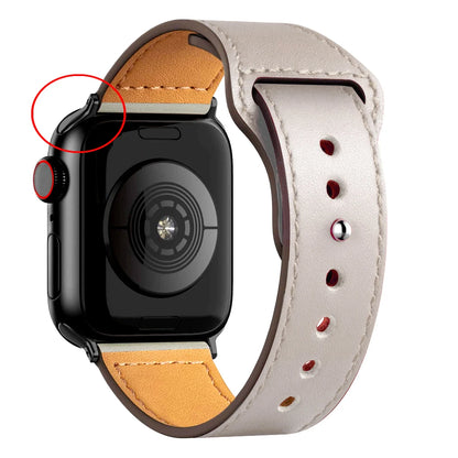 Classic Leather Apple Watch Band