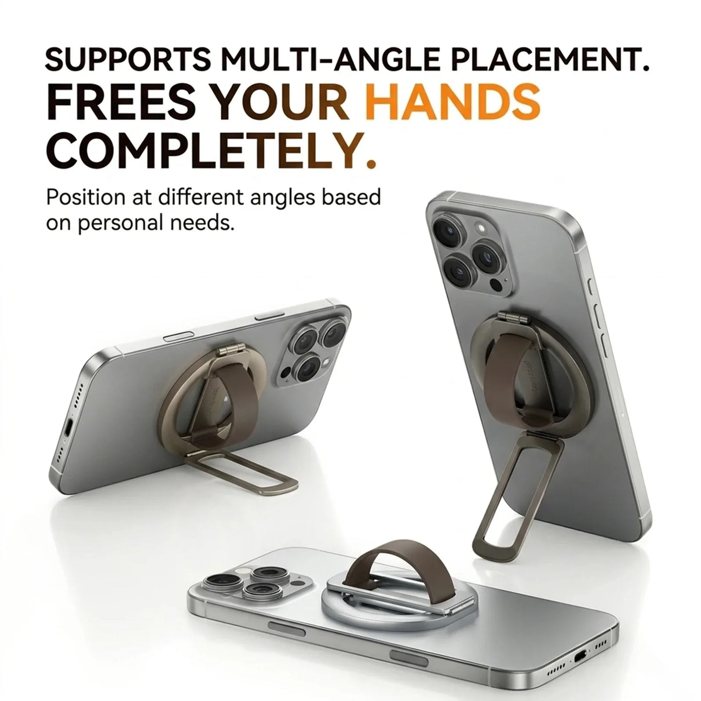 MagSafe Silicone Ring Phone Grip & Stand