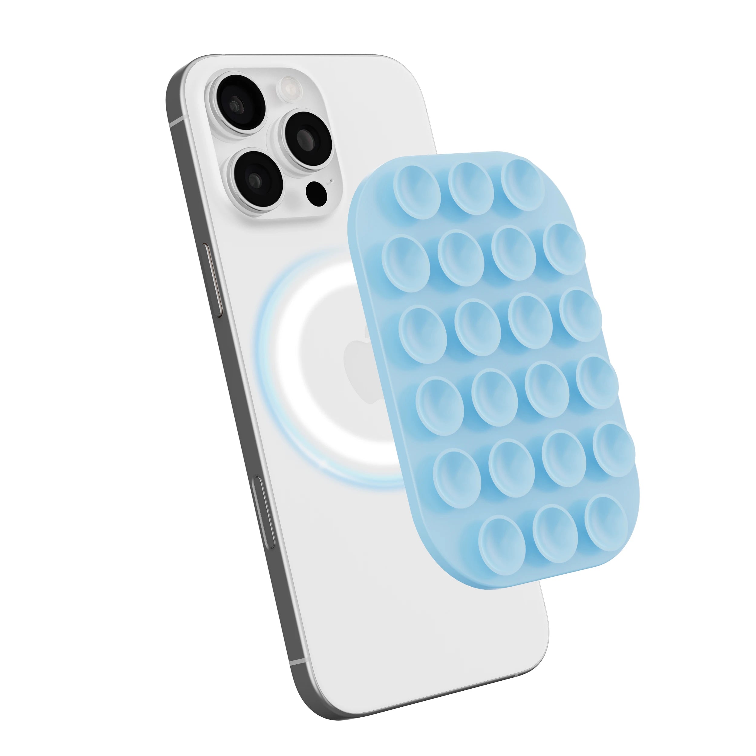 GripSquare | Silicone Suction Mount Pad