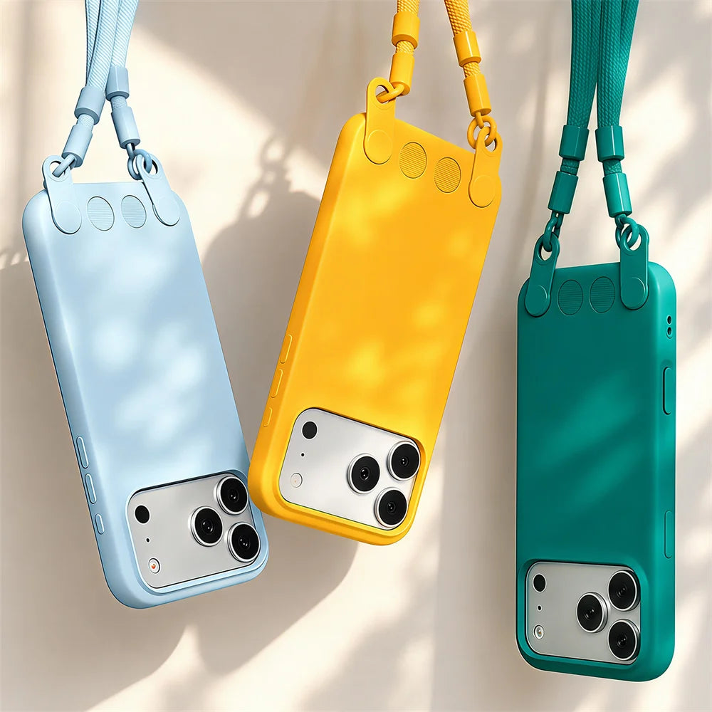Crossbody Lanyard iPhone Case