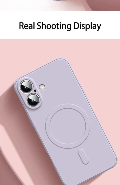 Liquid Silicone MagSafe iPhone Case