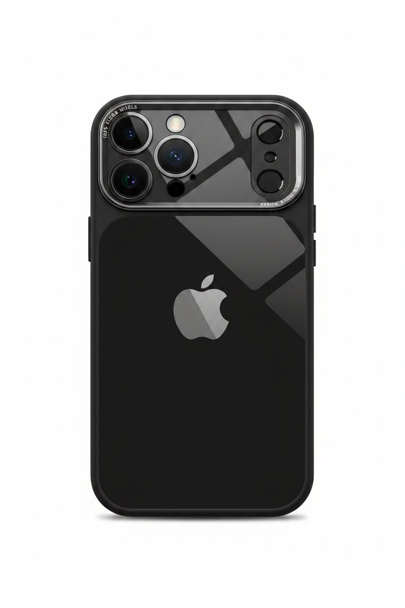 Orange Transparent Bumper iPhone Case