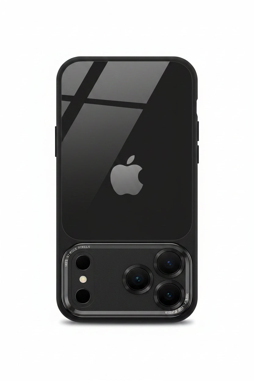 Orange Transparent Bumper iPhone Case